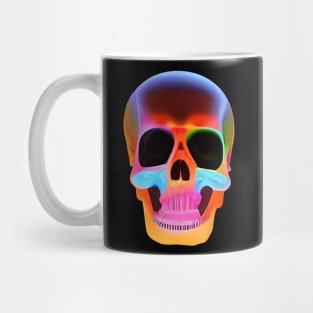 Neon Skeleton Gothic Rave Festival Outfit Mug